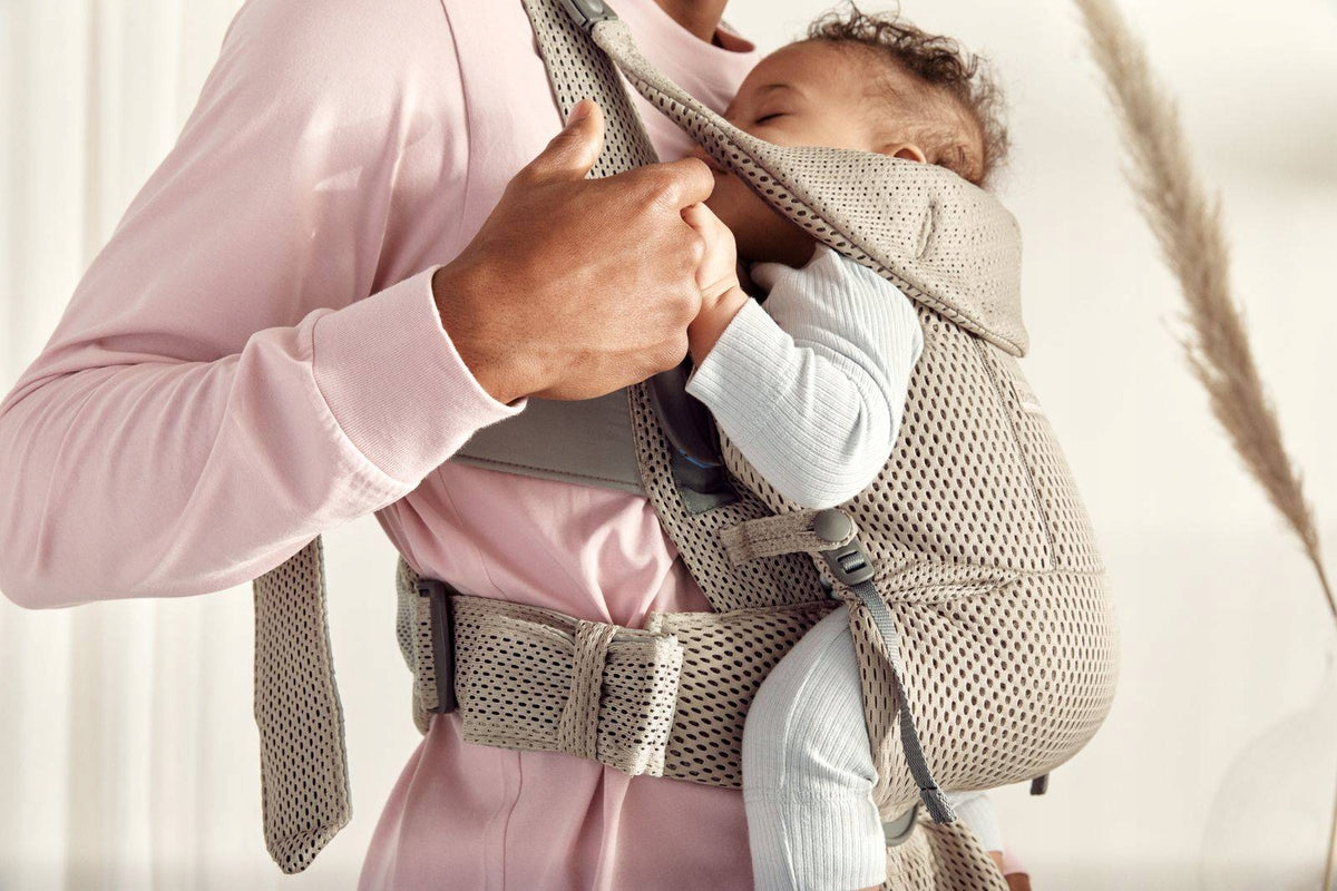 BABYBJORN Airy Mesh ergonomische Babytrage 3,5-12kg