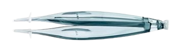 VANCOCON Pinzette 9 cm + 2 Silikonkappen