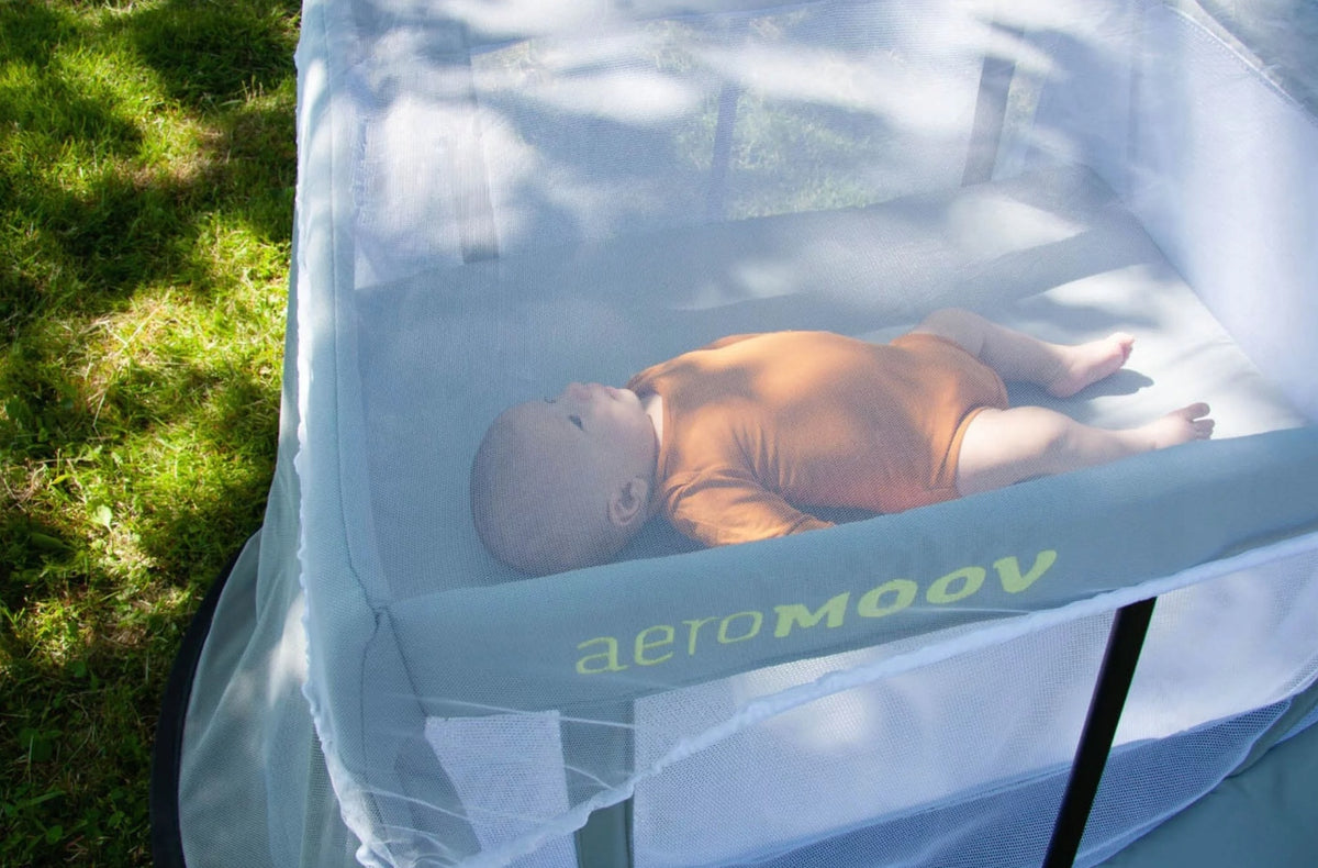 AEROMOOV Moskitonetz für Reisebetten INSTANT TRAVEL COAT