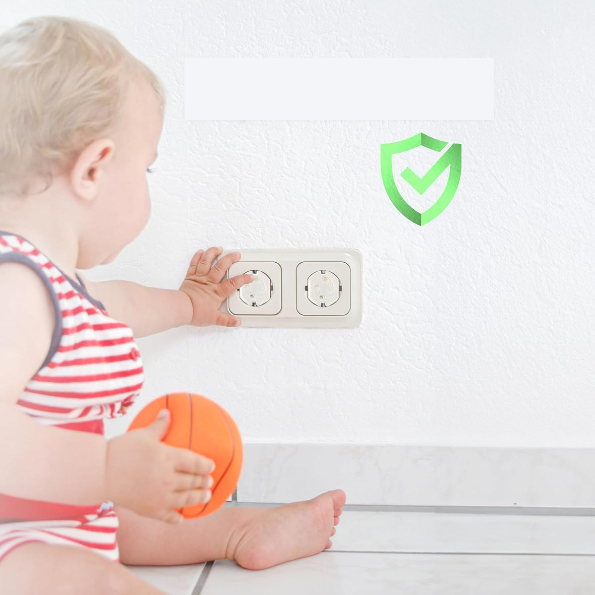 BIGtec Kindersicherung für Steckdosen, 10 Stück