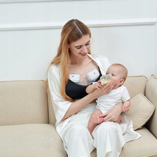 BELLABABY sacaleches eléctrico inalámbrico tipo concha