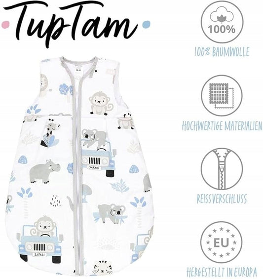 TUPTAM Ganzjahres-Schlafsack 2,5 TOG, Größe 68–74 – Produktfoto 2