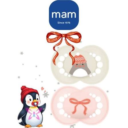 MAM Original Beruhigungsschnuller x2 6-16m Winteredition