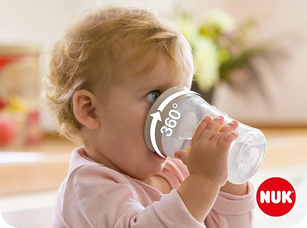 NUK Magic Cup Trinklernbecher 360°-Trinkrand 230 ml 8m+