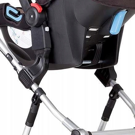 αντάπτορας για καρότσια MOUNTAIN BUGGY One, Urban J, Terrain για κάθισμα αυτοκινήτου MAXI, CYBEX, KIDDY