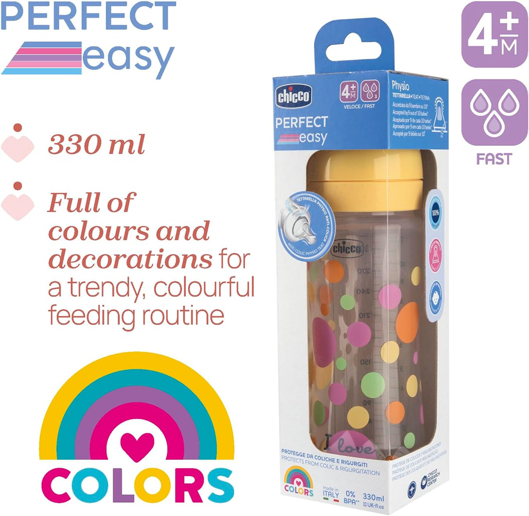 CHICCO Flasche Perfect Easy 4m+ 300ml