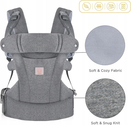 GAGAKU porte-bébé ergonomique pour bébé 0-12 mois