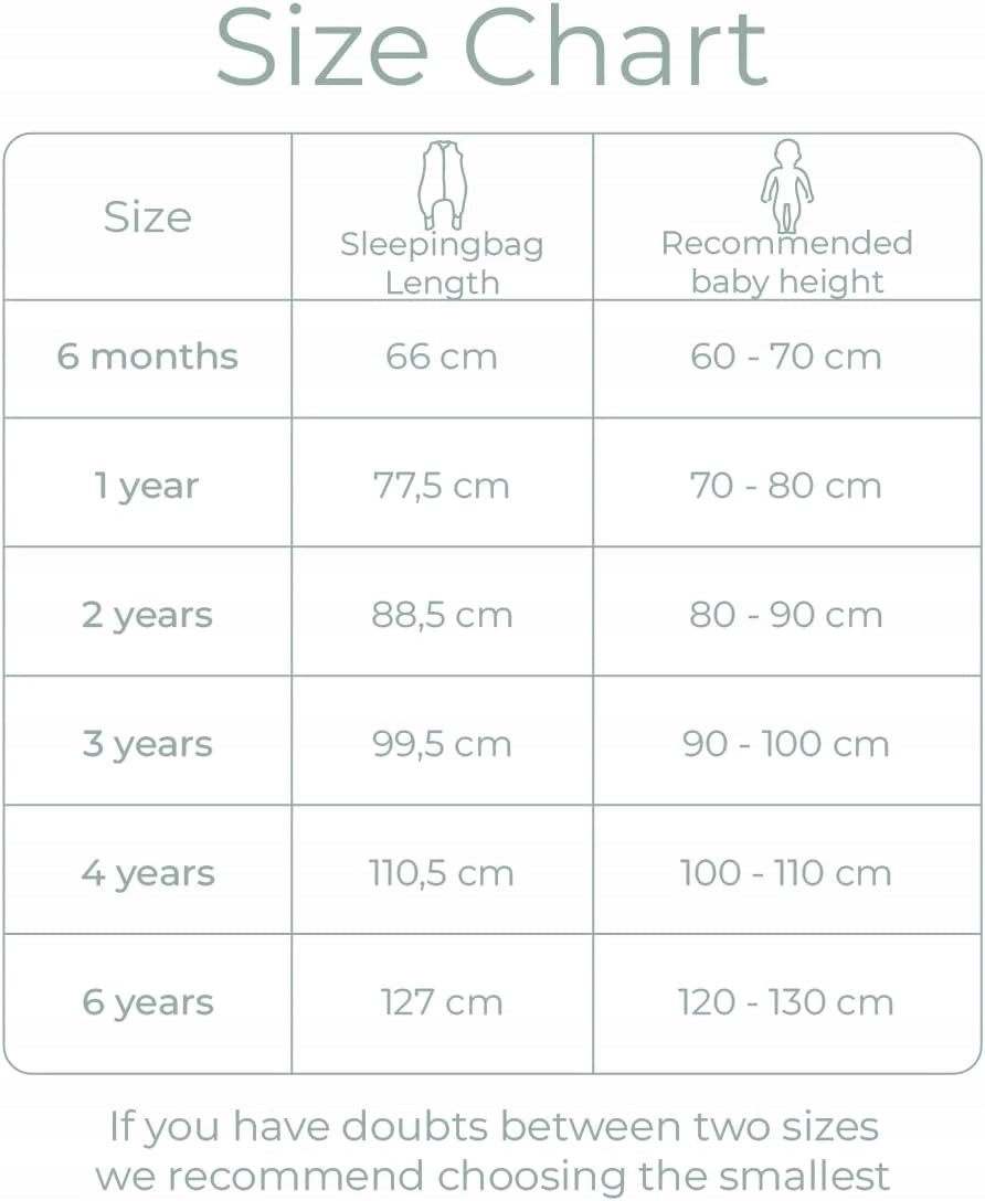 MOLIS&CO Schlafsack 1TOG 18-36 Monate
