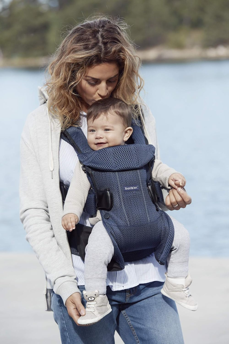 BABYBJORN ONE AIR ergonomische Babytrage 3,5-15kg