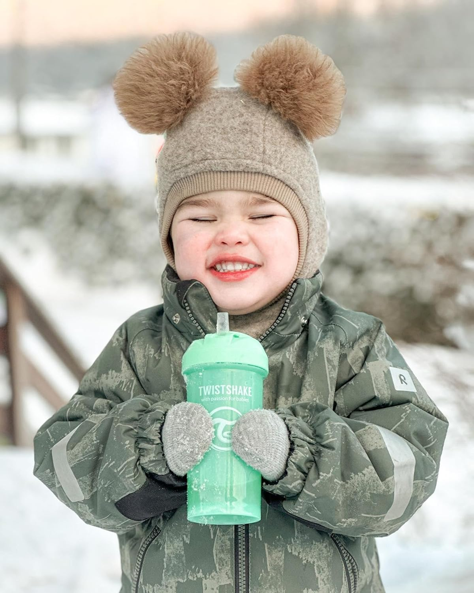 TWISTSHAKE Straw Cup Trinklernbecher mit Strohhalm, 360 ml, 6M+