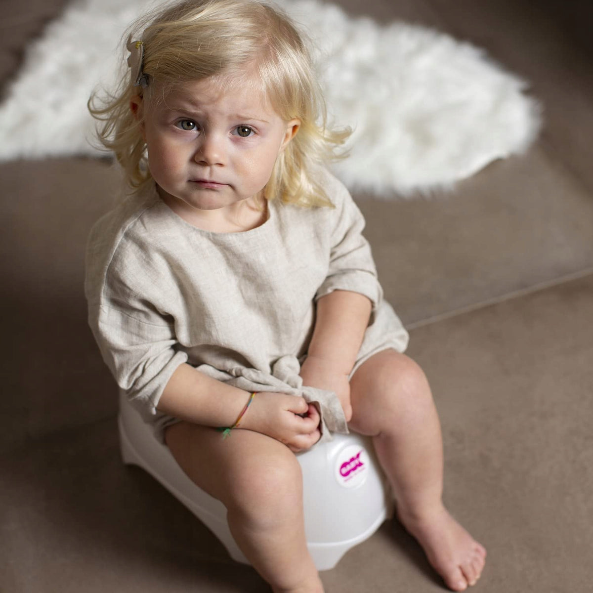 OKBABY Töpfchen 18 m+ weiß