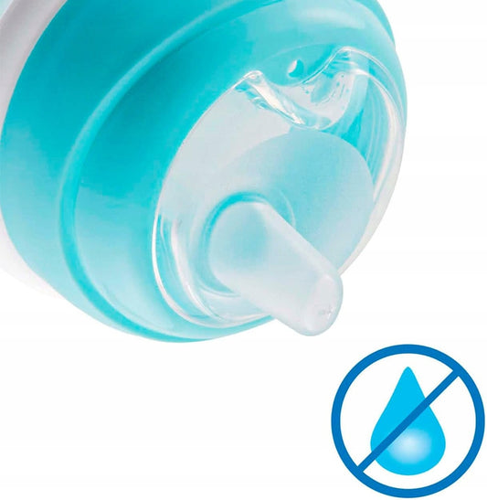 CHICCO Transition Cup hrnek nekapající s náustkem a držadly 200 ml 4 m+