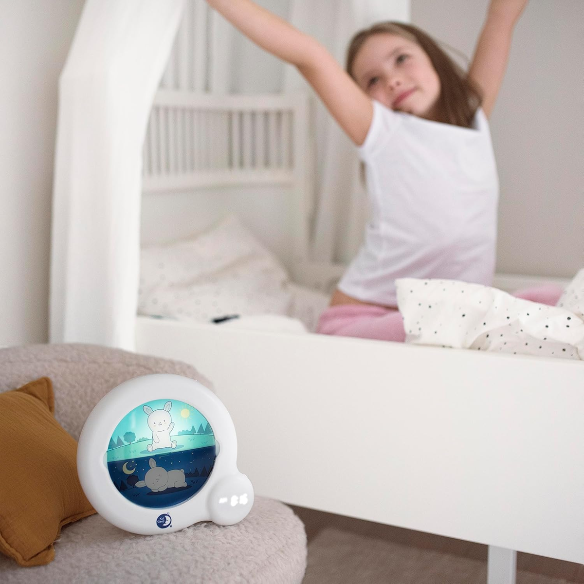 PABOBO Kid Sleep Essential 3-in-1 Trainingswecker Uhr Nachtlicht 18 x 20 cm