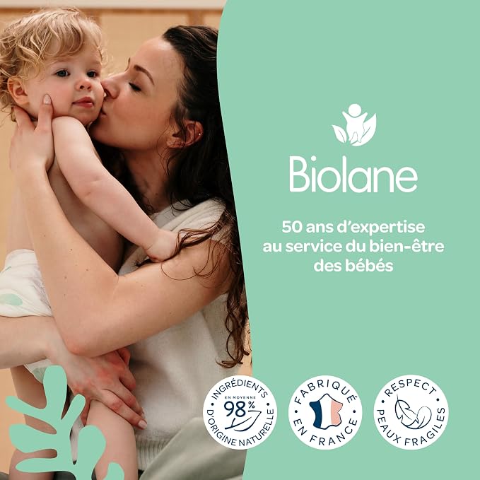 BIOLANE Toilettentücher 5x54 Stück