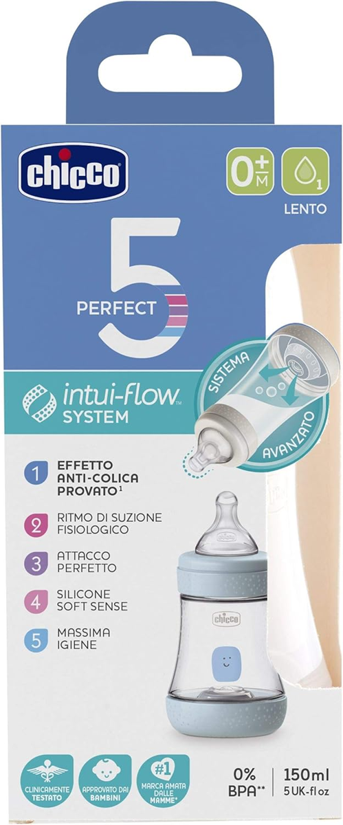 CHICCO Flasche Perfect5 0m+ 150ml