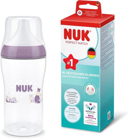 NUK Perfect Match Anti-Kolik-Flasche 260 ml 3m+ – Produktbild 2