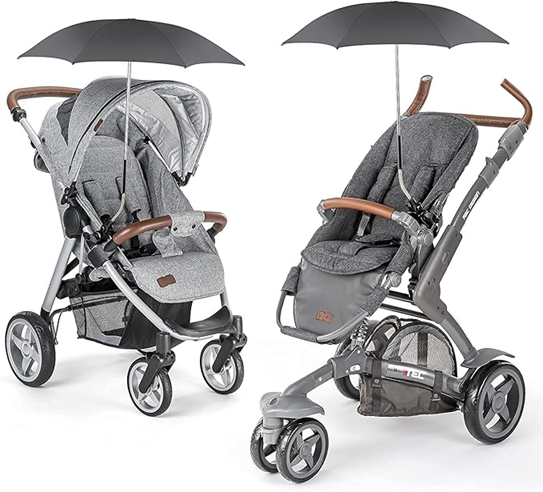 ZAMBOO Sonnenschirm für Kinderwagen Durchmesser 73 cm UV-Strahlen