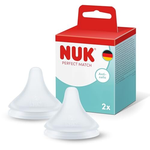 NUK Perfect Match cumlíky na fľaše M 2 ks 6+