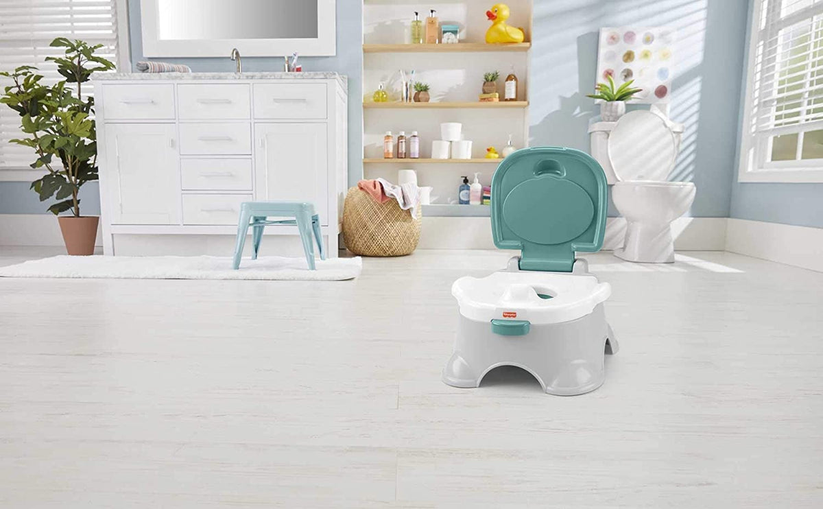 FISHER-PRICE Töpfchen Trittschemel Toilettensitzaufsatz 3-in-1