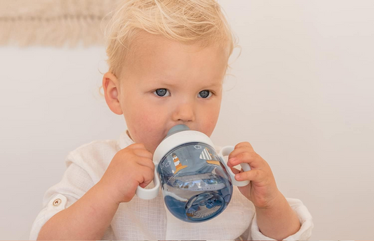 MEPAL Sippy Cup Schnabeltasse beidseitiger Auslauf 200 ml 6 Monate+