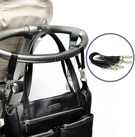 MISS FONG Kinderwagenrucksack mit 4-in-1 Zubehör