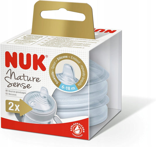 NUK Nature Sense cumisüveg cumi, 2 db, 6–18 hónap