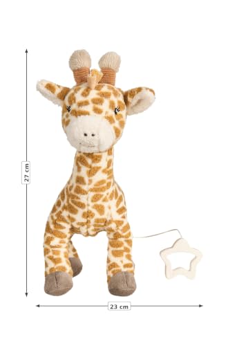 STERNTALER Kaya the Giraffe musical soft toy with M Brahms melody 27cm