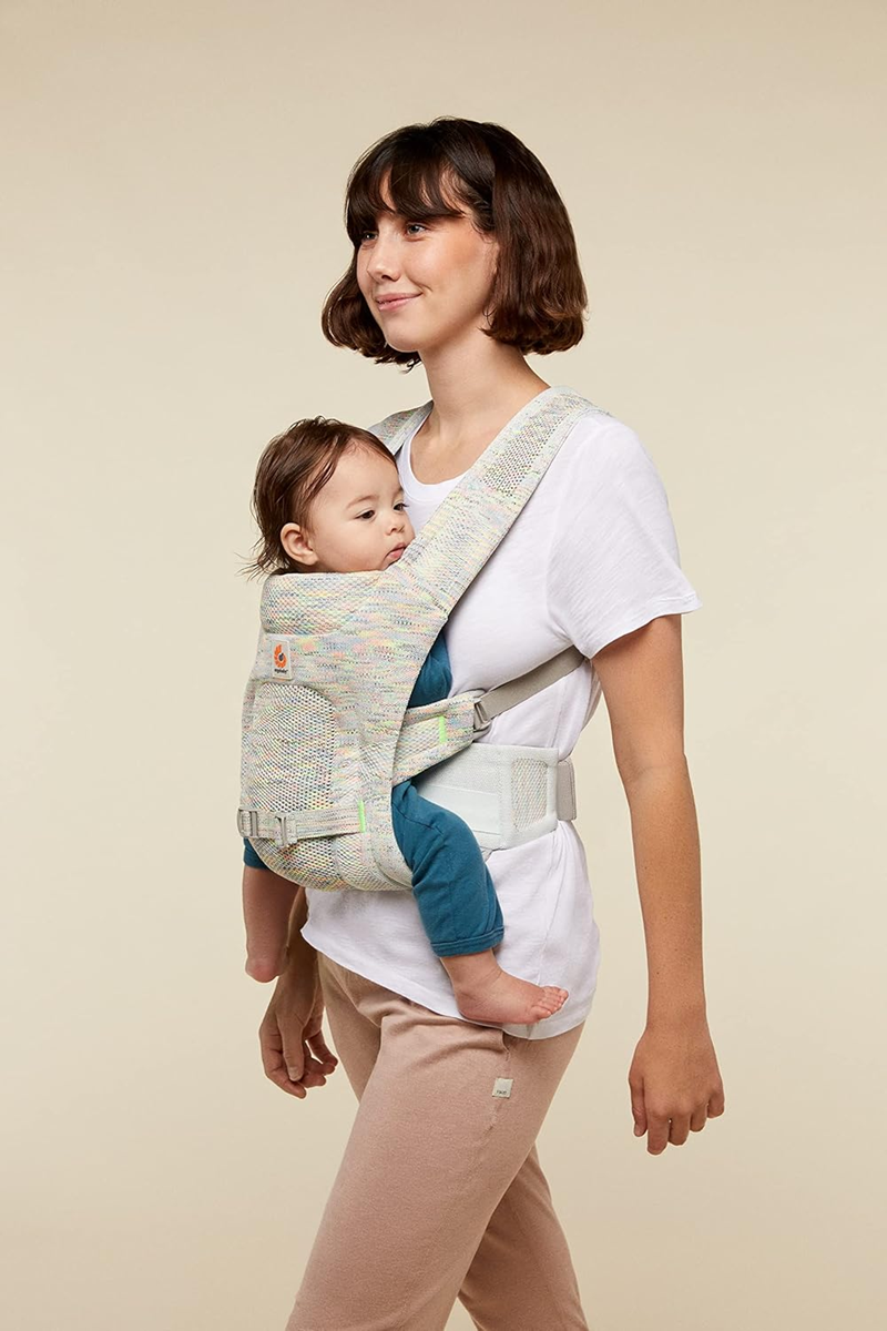 ERGOBABY AERLOOM ergonomische Babytrage 3,2-16kg FORMAKNIT