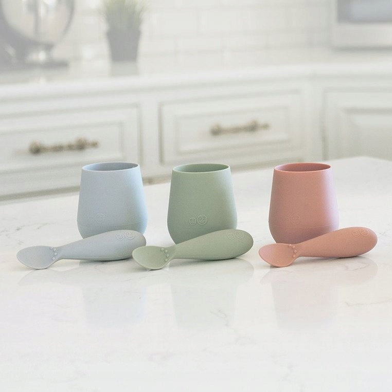 EZPZ Tiny Spoon Silikonlöffel-Set x2 4 Monate+