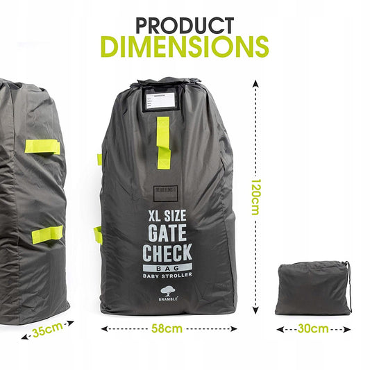 Bolsa de transporte BRAMBLE para avión y cochecito 120x58cm XL