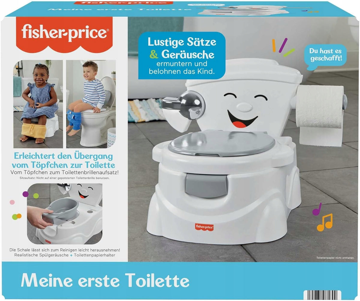 FISHER PRICE Töpfchen Meine erste Toilette DE