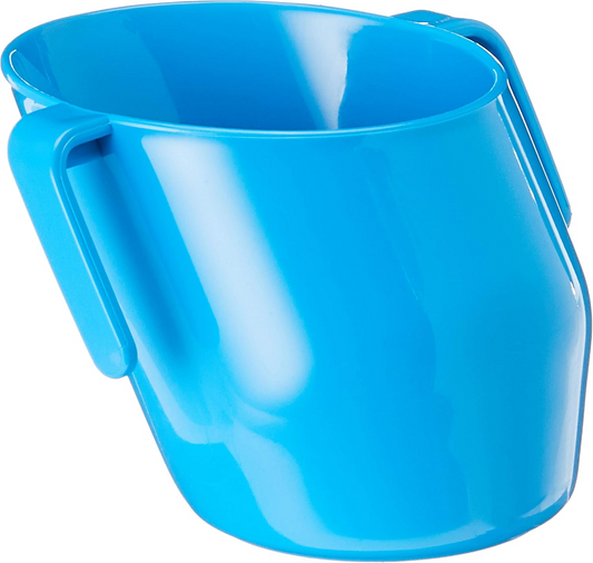 DOIDY Training Cup Becher mit Griffen zum Trinkenlernen vom Rand 200 ml 3 m+