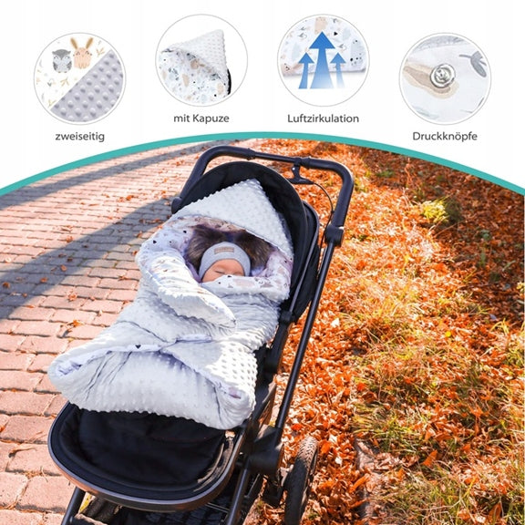 TOTSY BABY Fußsack für Autositz Kinderwagen