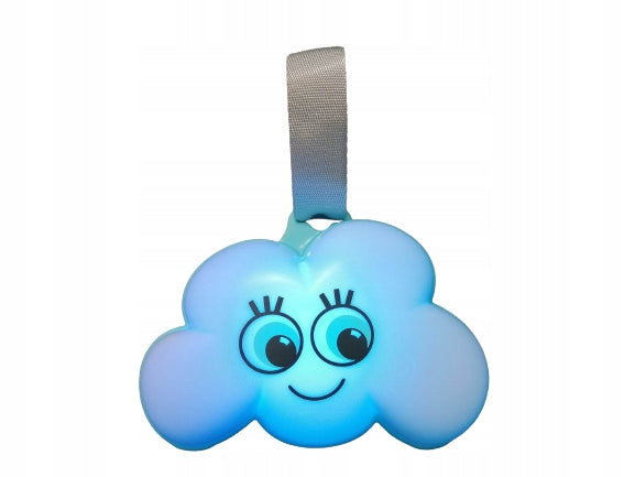 BADABULLE night light, 6 colors, sounds, timer, CLOUD