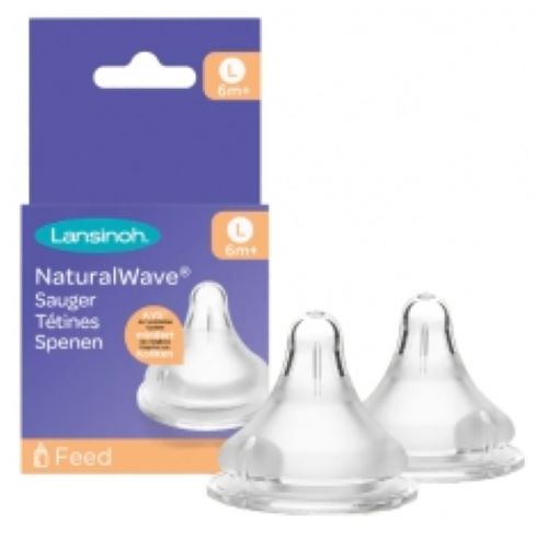LANSINOH NaturalWave Flaschensauger 6m+