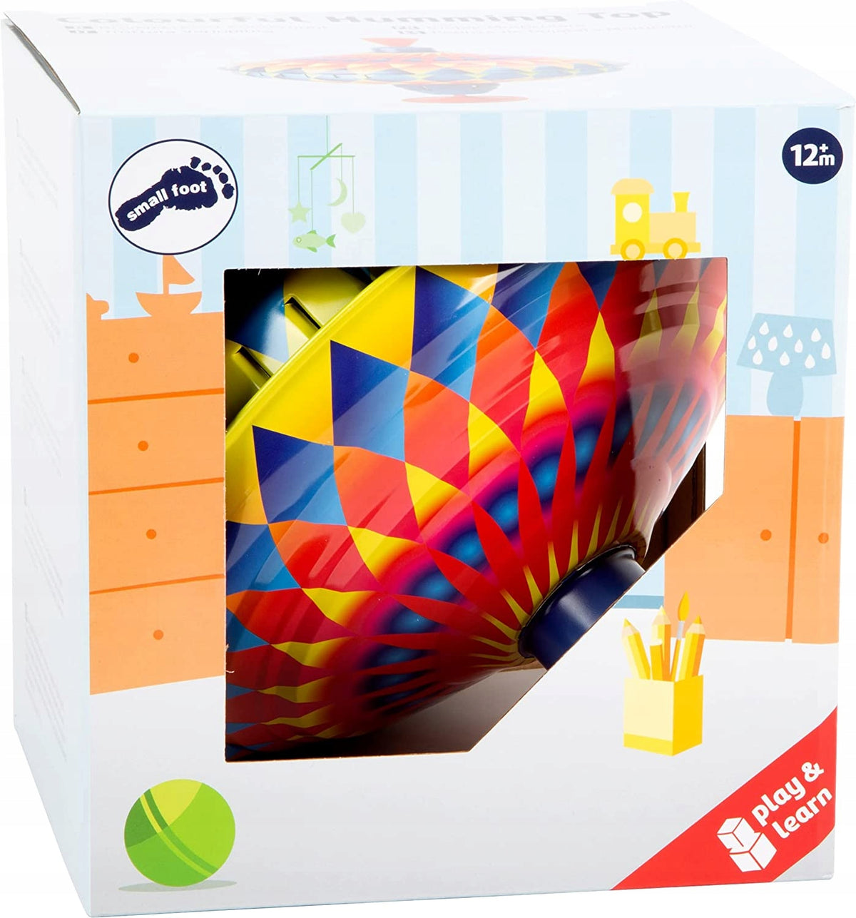 SMALL FOOT Metallkreisel 22 cm 12M+