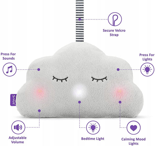 SNUZcloud felhő altató zaj szívverés hang