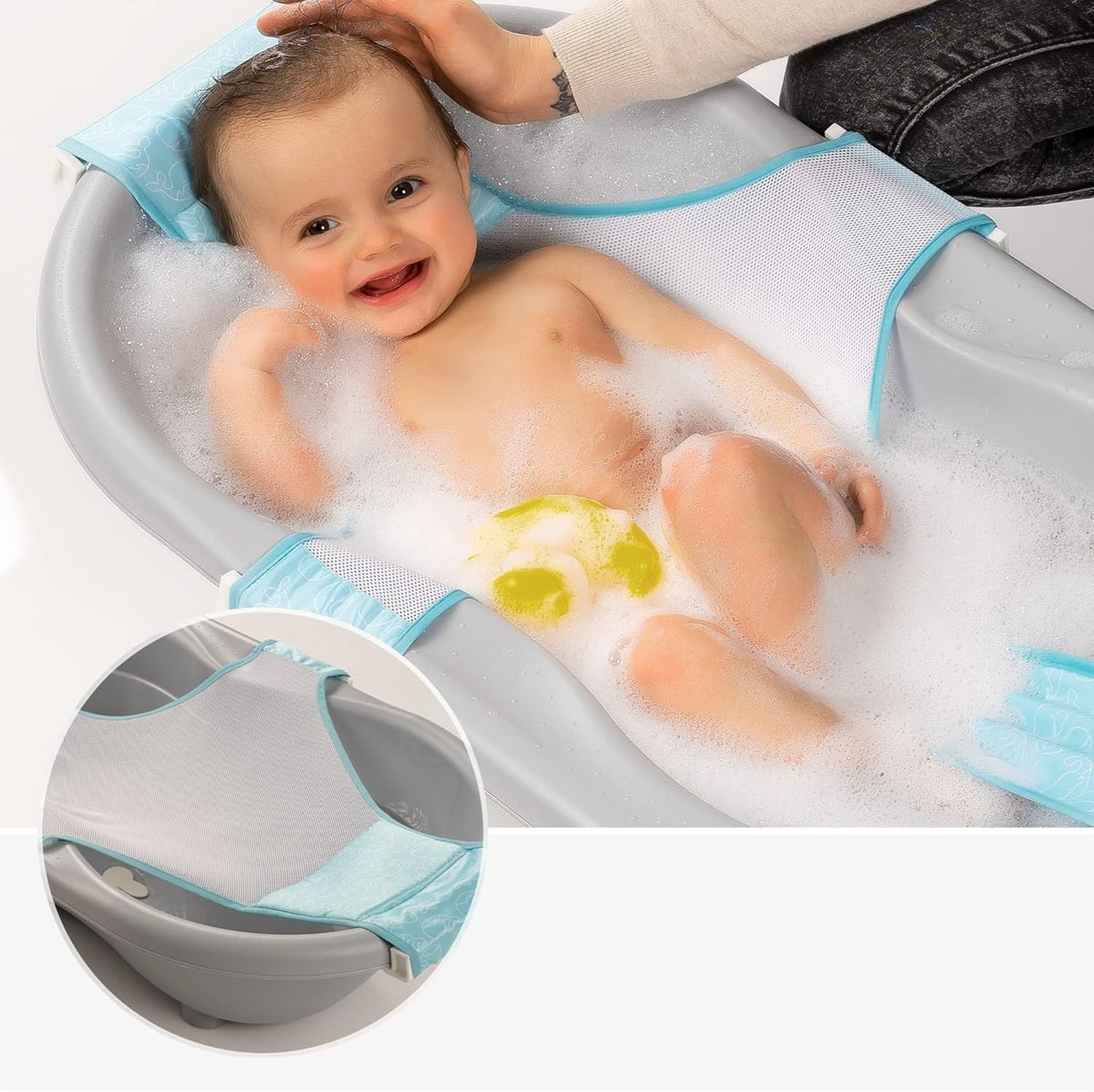 REER MyHappyBath Sling Badewannen-Hängematte 64 x 100 cm