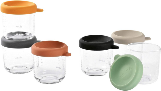 BEABA Glasbehälter für Lebensmittel 6x 250ml