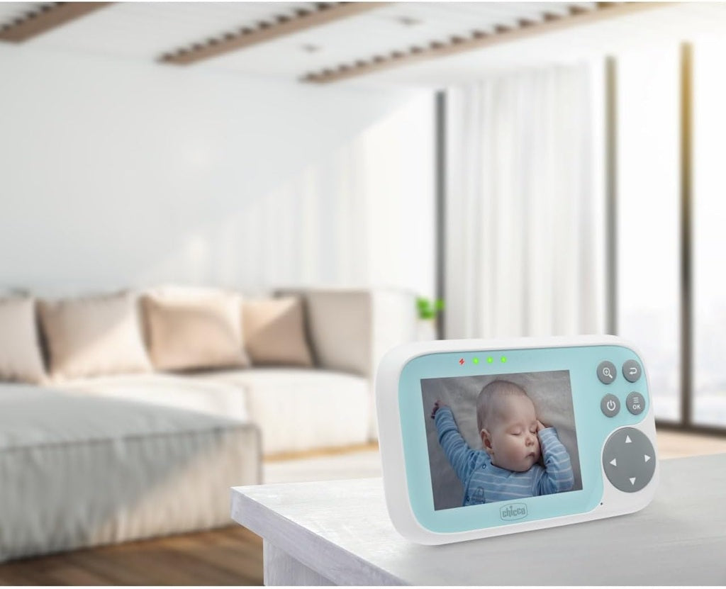 CHICCO Video Baby Monitor – Babyphone mit 3,2 Zoll LCD-FHSS