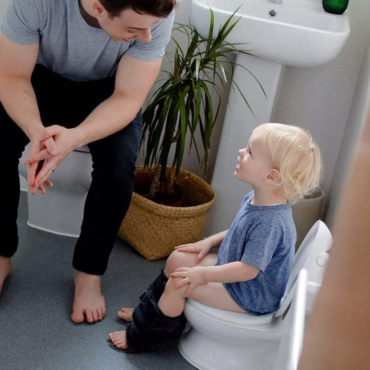 NUBY Dr. Talbots Töpfchen Meine erste Toilette mit Ton – Produktfoto 2