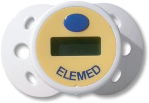 ELEMED Schnuller Temp MP200 Silikonschnuller mit Digitalthermometer