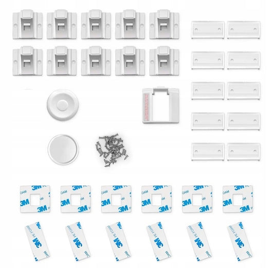 NORJEWS Schrank- und Schubladensicherungen, 10 Stück – Produktfoto 2