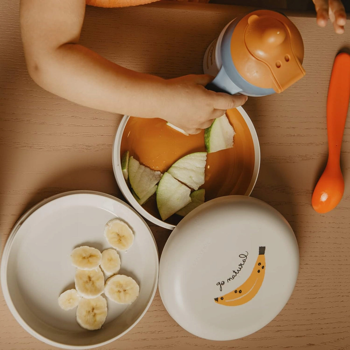 SUAVINEX BENTOO кутия за закуска lunchbox с две отделения
