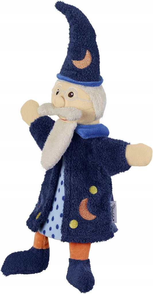 STERNTALER Plüschhandpuppe für Rollenspiele ZAUBERER 29 cm "N