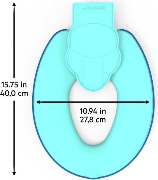 Bright Starts Flip Sit Stitch toilet seat reducer 18m+