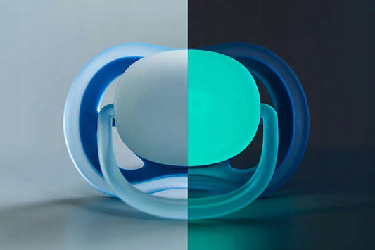 PHILIPS AVENT Ultra Air Night succhietti x 2 6-18 mesi SI ILLUMINANO AL BUIO