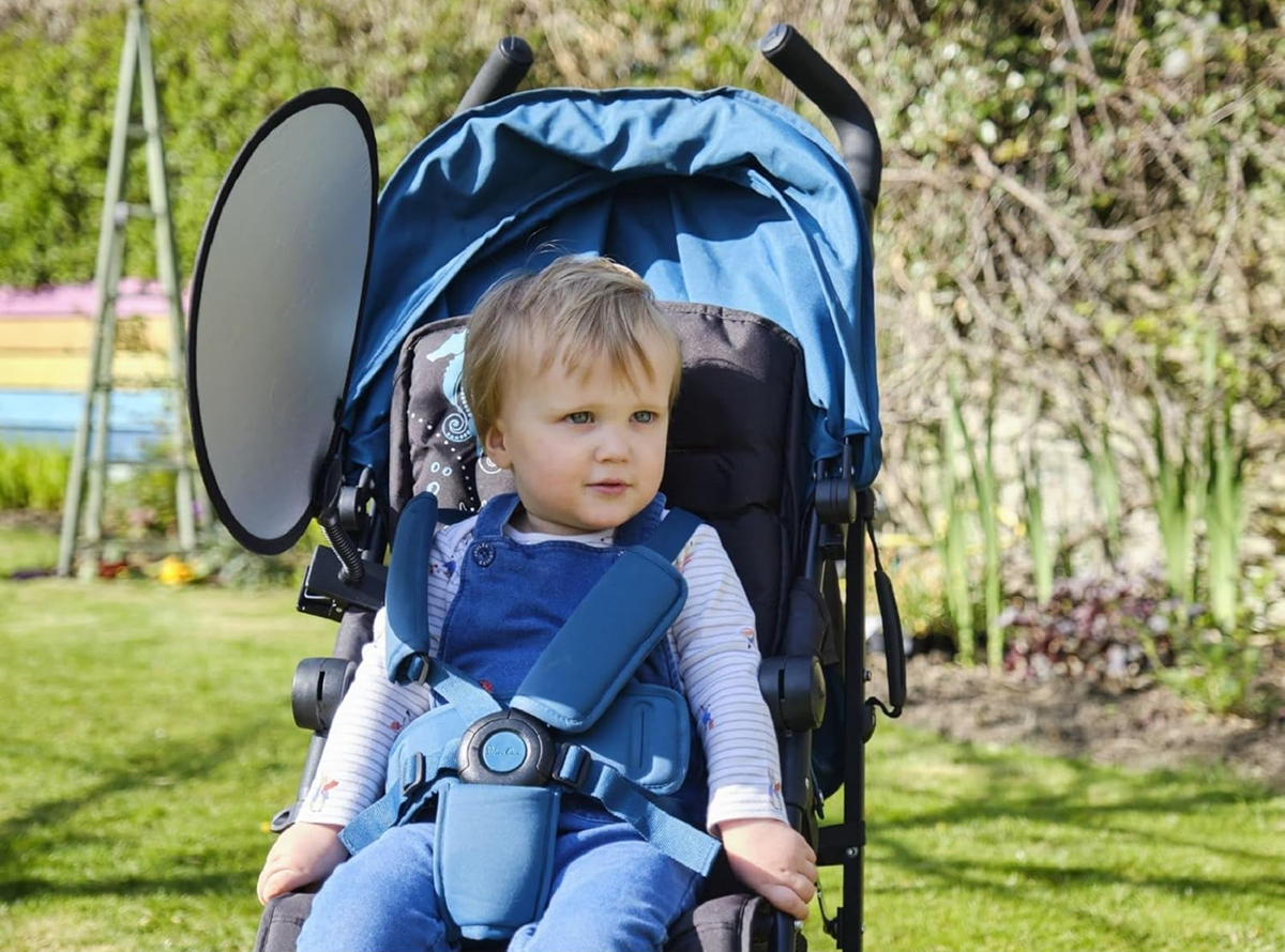 MY BUGGY BOARD Sonnenschutz für Kinderwagen 34 cm UPF 50+