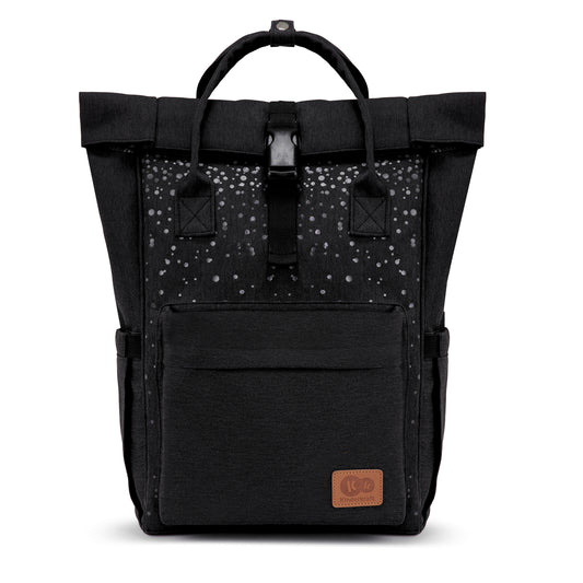KINDERKRAFT MOONPACK CONFETTI rugzak voor luiers en accessoires