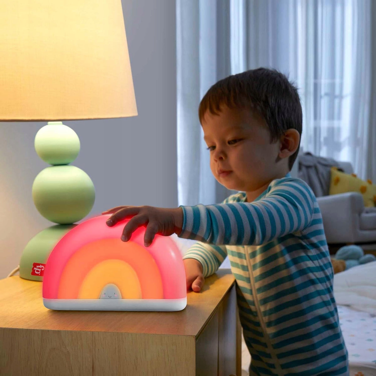 FISHER-PRICE HGB91 Beruhigungsgerät Einschlafhilfe Geräusche Melodien Lichter